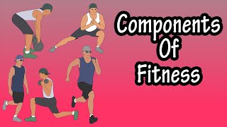 The Major Health Related Components Of Physical Fitness  How To Improve Your Health [upl. by Adrahc]