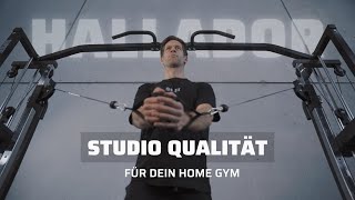 Suprfit Hallador Kabelzugturm Studioqualität für dein Home Gym  Perfektes Heimtrainingsgerät [upl. by Ling]