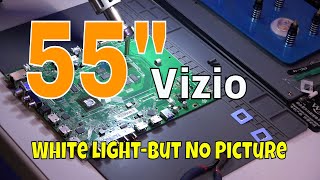 How to fix almost any Vizio TV Mainboard problem just using hot air Vizio D55uD1 TV repair [upl. by Eiknarf]