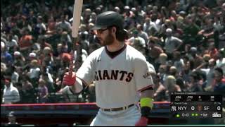 MLB The Show 21 Giants vs Yankees [upl. by Akehs946]