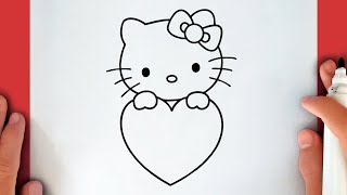 HOW TO DRAW HELLO KITTY [upl. by Geoffry436]