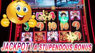 Massive Jackpot stupendous bonus 65 spins Triple fortune Dragon unleashed Tulalip casino [upl. by Cleopatra271]