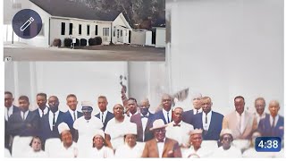 Kendleton TX Historical Black Church Oak Hill Baptist organized 1872 est1876 drone view [upl. by Ssur]