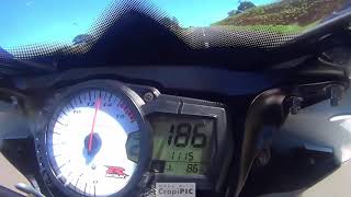 Top Speed Suzuki GSXR 750 Srad [upl. by Celka]