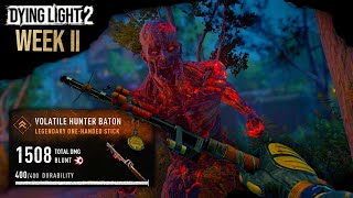 Volatile Hunter Baton amp Charm In Dying Light 2 Event [upl. by Noland534]