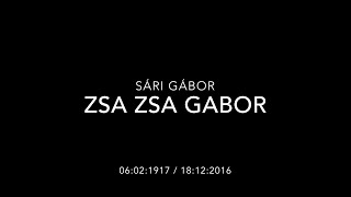 Zsa Zsa Gabor  Biografía [upl. by Arised766]