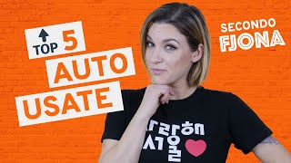 🔝 TOP 5 AUTO USATE 🚘 da comprare ora secondo Fjona 🕵️‍♀️ [upl. by Aoht]