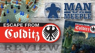 Escape from Colditz 75th Anniversary Edition Osprey Review by Man Vs Meeple [upl. by Mcmahon]