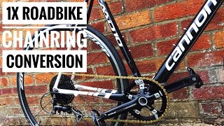 1X Single Chainring Road Bike Conversion [upl. by Latnahs19]