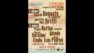 COMACCHIO BEACH FESTIVAL sabato 9 giugno 2018 [upl. by Nevile]