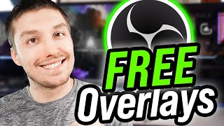 OBS Free Overlays for New Streamers Quickly Get Started for 2023 [upl. by Goodyear]