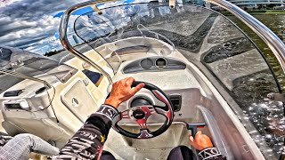 2011 Speedboat Yamarin 50 Twin Console  POV TEST DRIVE [upl. by Panayiotis]