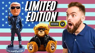 The Trumpinator Bobblehead and the Trumpinator Teddy Bear Reviews Review 2024 TRUMP [upl. by Parnas328]