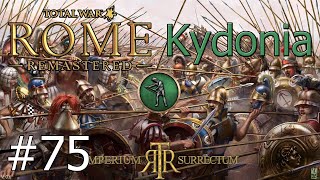 Lets Play Total War Rome Remastered  Imperium Surrectum  Kydonia  Part 75 Spartan Dungeon [upl. by Aloap897]