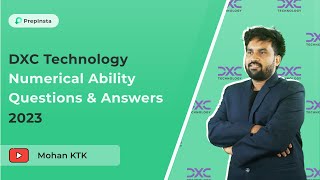 DXC Technology Aptitude Questions amp Answers 2023 [upl. by Ioj]