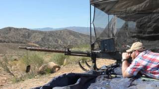 firing the 20mm Lahti L39 at Big Sandy MG Shoot 2015 [upl. by Shepp]