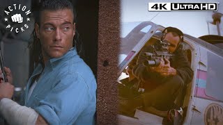 JeanClaud VS Machine Gun Helicopter  Hard Target 4k HDR [upl. by Akeryt205]