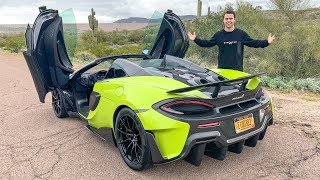 THE 300000 MCLAREN 600LT SPIDER IS EPIC [upl. by Inavoy121]