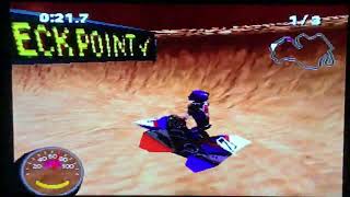 Gameplay Of Jet Moto 2 PS1 Part 1 This Game Has Crazy Controls And Its Hard To Understand Them [upl. by Ellenaj]