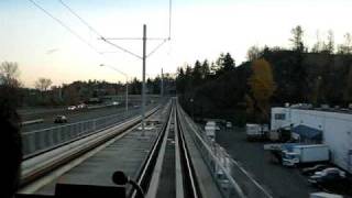 Sound Transit Link Light Rail Siemens S700 ride from Angle Lake to University of Washington 91621 [upl. by Cristy109]