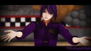 【MMD x FNaF】Zombie Song Male Purple Guy [upl. by Nosinned699]