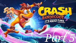 Crash Bandicoot 4 Part 5 quotJetboard Jettyquot And quotGive It A Spinquot [upl. by Trovillion244]