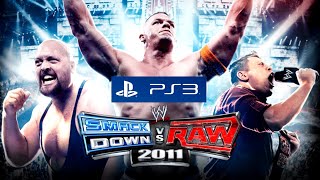 WWE SmackDown Vs Raw 2011 PS3 [upl. by Tshombe]