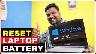 HOW TO FIX OR RESET LAPTOPS BATTERY [upl. by Loziram465]