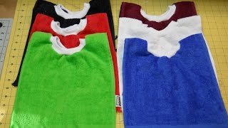 Simple And Easy Towel Bibs [upl. by Ailati]