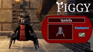 NEW PIGGY Spidella SKIN SPIDER BOT Jumpscare  Showcase Animation ROBLOX PIGGY [upl. by Leunamesoj]