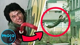 Top 10 Greatest Jackie Chan Stunts [upl. by Pyszka368]