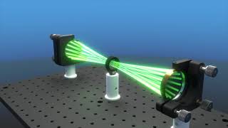 Animation of a Multipass Cell Herriott Cell for spectral broadening and pulse compression [upl. by Katharine]