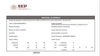 Conoce tu historial académico [upl. by Edris]