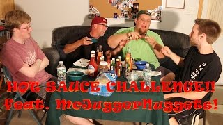 The Hot Sauce Challenge feat McJuggerNuggets [upl. by Aileda314]