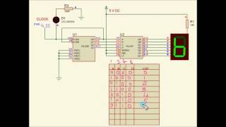 BCD Decade Counter using IC 7490 [upl. by Boru]