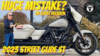 Harley Davidson 2023 Street Glide ST Huge Mistake [upl. by Einoj]