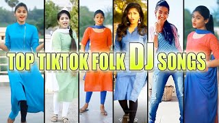 Top Telugu Folk DJ Songs  Best Telugu Tiktok DJ songs  Telugu Tik Tok DJ Dance Videos  T24Media [upl. by Ruelle]