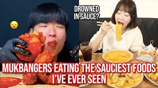 mukbangers consuming too much SAUCE [upl. by Frankie517]