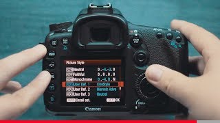 Best DSLR Video Menu Settings for FILMMAKING [upl. by Ailerua]