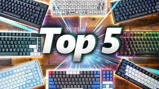 Top 5 Gaming Keyboards of 2023 [upl. by Walt]