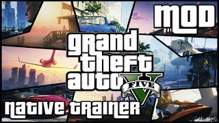 GTA V  Native Trainer Mod Grand Theft Auto V [upl. by Gipps]