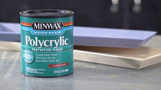 Crystal Clear Protective Finish  Minwax [upl. by Niels]