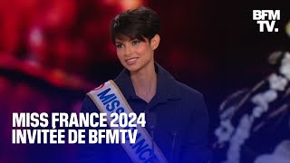 Miss France 2024 lintégralité de linterview dÈve Gilles sur BFMTV [upl. by Dicks]