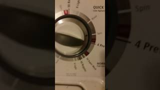 Whirlpool top load washer shaking bad in spin cycle [upl. by Noivax878]