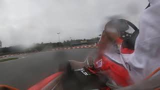 ProKart Raceland Wackersdorf  Wet Onboard  Birel ART OK Senior [upl. by Petuu119]