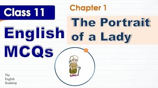 The Portrait of a Lady Class 11 MCQ questions  Hornbill Book Chapter 1 The Portrait of a Lady [upl. by Eceined]