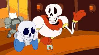 First Time at Grillbys  An Undertale Cartoon by Chris Niosi [upl. by Akinaj551]