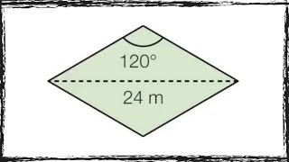 Cálculo Da Área Do Losango [upl. by Beryle]