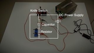 Charging and discharging a capacitor [upl. by Arratahs201]