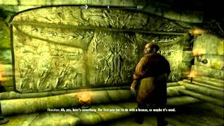 Dragonborn Vahloks Tomb walk through Pt 2 [upl. by Ainet]